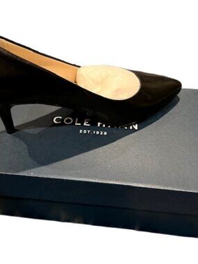 Cole Haan Classic Harlow Pump 65mm II Black Pointed-Toe